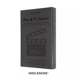 Moleskine สมุดบันทึก สมุดโน๊ต PASSION JOURNAL - FILM &amp; TV บันทึกภาพยนต์และรายการทีวีโปรด