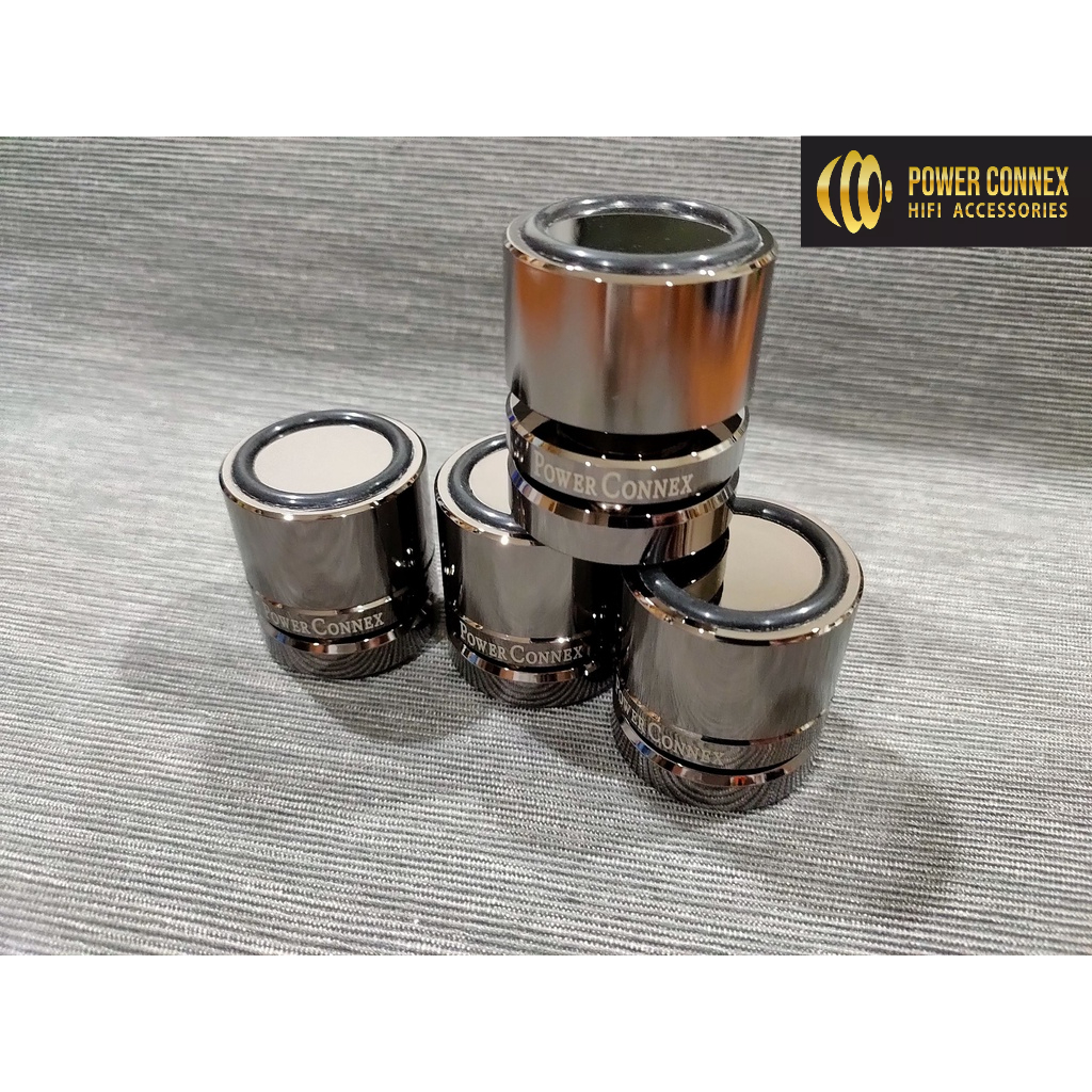 รุ่นใหม่ล่าสุด Power Connex ตัวรองแอมป์ เครื่องเล่น ปรับระดับได้ [ราคา 1 ชุด 4 ตัว]