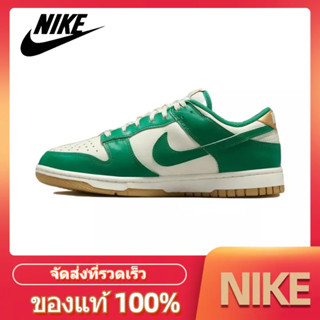 NIKE Dunk Low "Gold green" ของแท้ 100% Sneakers