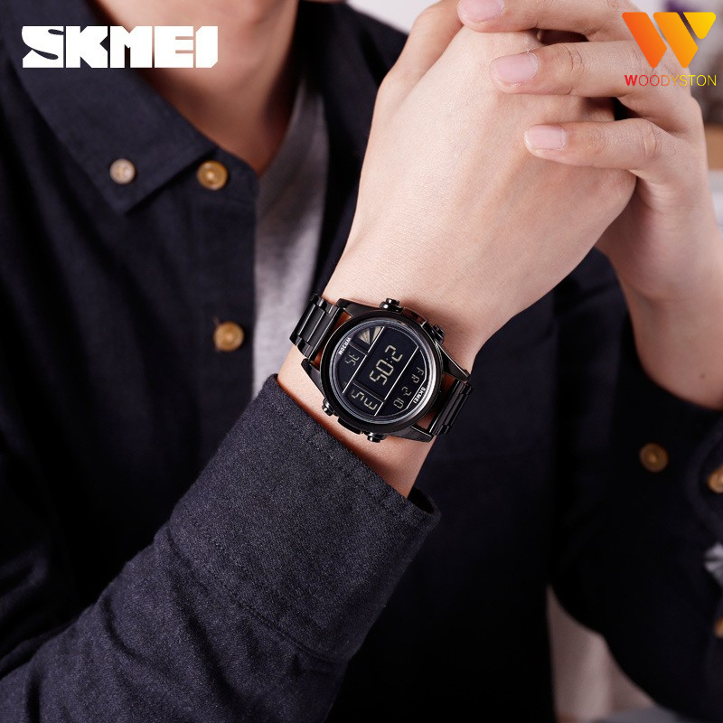 🔥พร้อมส่ง🔥 SKMEIนาฬิกาข้อมือผู้ชาย ระบบดิจิตอล รุ่นSKMEI1448 กันน้ำ ของแท้💯% 1-3วันได้รับของ 🔥