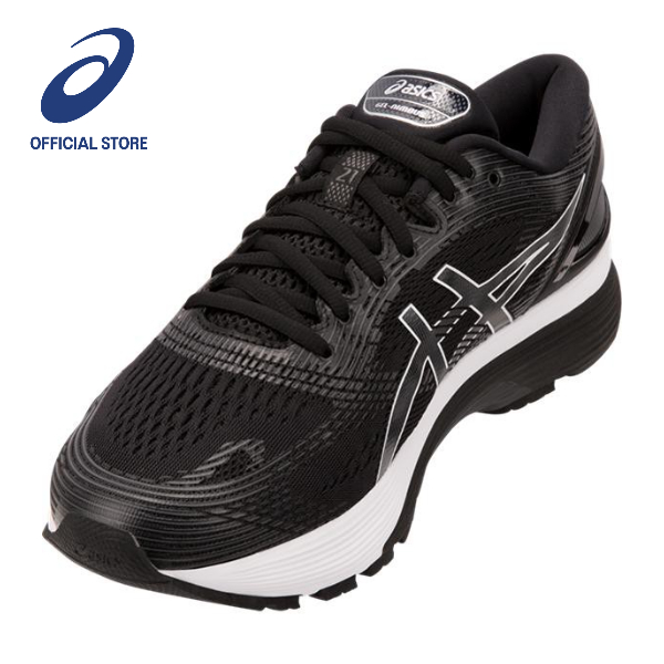 ASICS :  GEL-NIMBUS 21 MEN RUNNING ผู้ชาย รองเท้าวิ่ง ของแท้  BLACK/DARK GREY