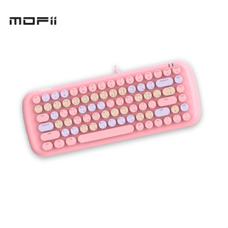 (แป้นพิมพ์สกรีนไทย) MOFii CANDY M MECHANICAL KEYBOARD (คีย์บอร์ดมีสายแบบMechanical บลูสวิตช์)