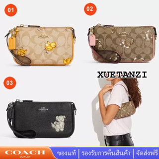 COACH cc914 cc418 cc419 Nolita กระเป๋าถือผู้หญิง การ์ตูนสไตล์ แฟชั่นเยาวชน