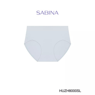 Sabina กางเกงชั้นใน Seamless เบสิค (ทรงครึ่งตัว) รุ่น Habpy Panty รหัส HUZH8000SL สีเทาอ่อน