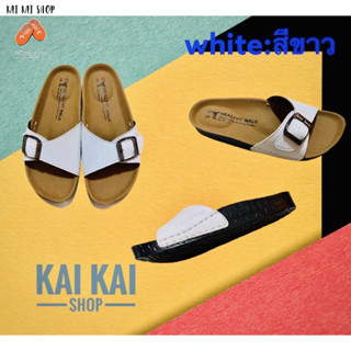 รองเท้าสุขภาพยี่ห้อเดอบลู 1 เข็มขัด DEBLU (L4606)