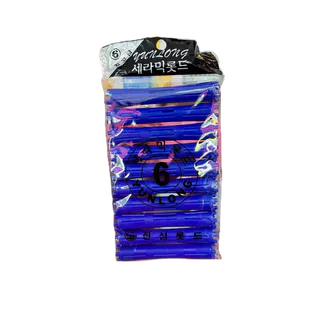 (พร้อมส่ง)แกนดัดผมเกาหลี (ไม่มียางรัดแกน) สินค้าจะ คละสี