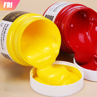 [FRI] สีอะครีลิค 100 มล. อุปกรณ์ศิลปะจิตรกรรม DIY กันน้ำ