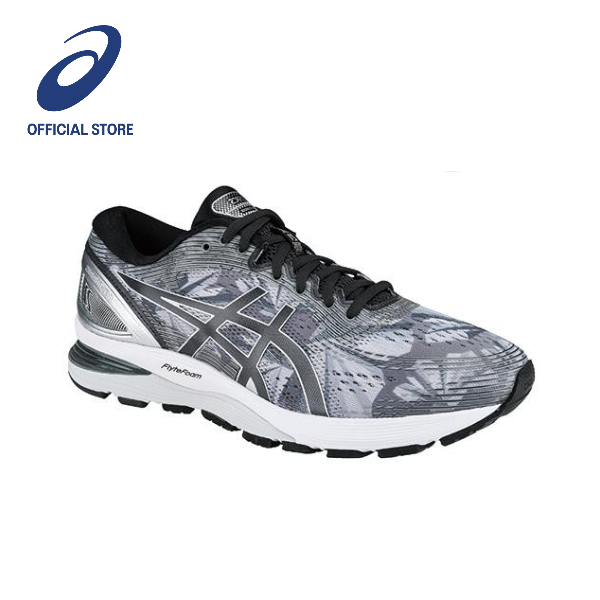 ASICS :  GEL-NIMBUS 21 MEN RUNNING ผู้ชาย รองเท้าวิ่ง ของแท้  STONE GREY/PHANTOM