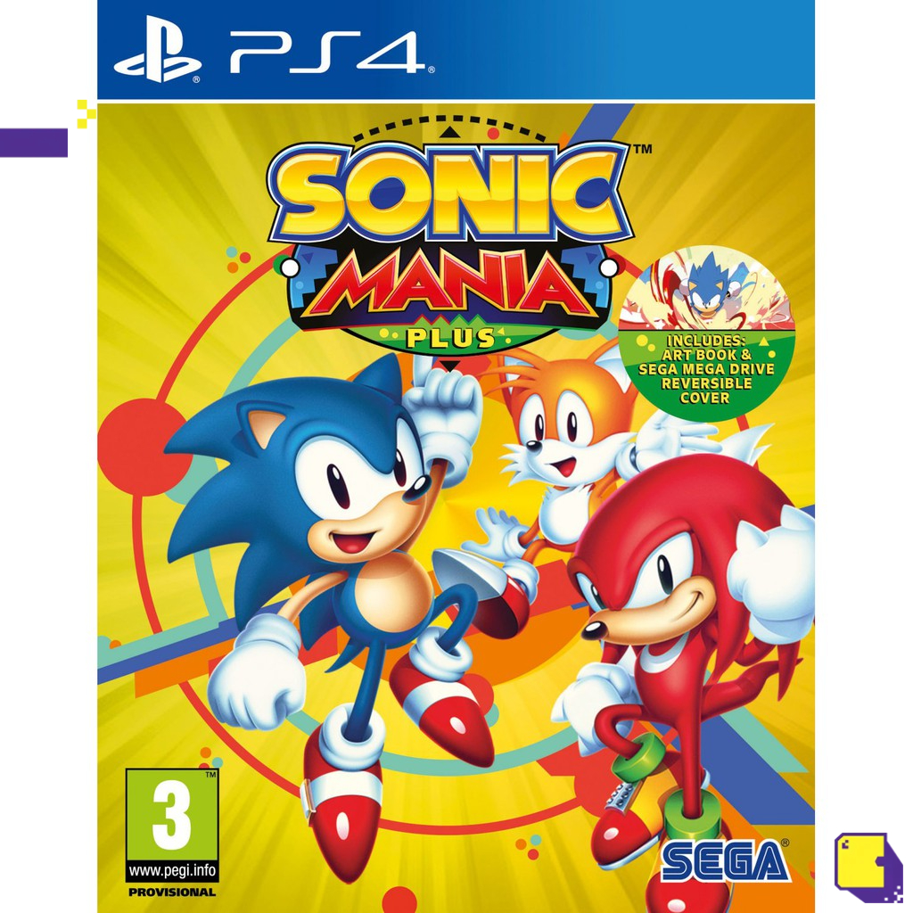 [+..••] พร้อมส่ง🚚 ผ่อน 0% | PS4 SONIC MANIA PLUS (เกม PlayStation 4™🎮)