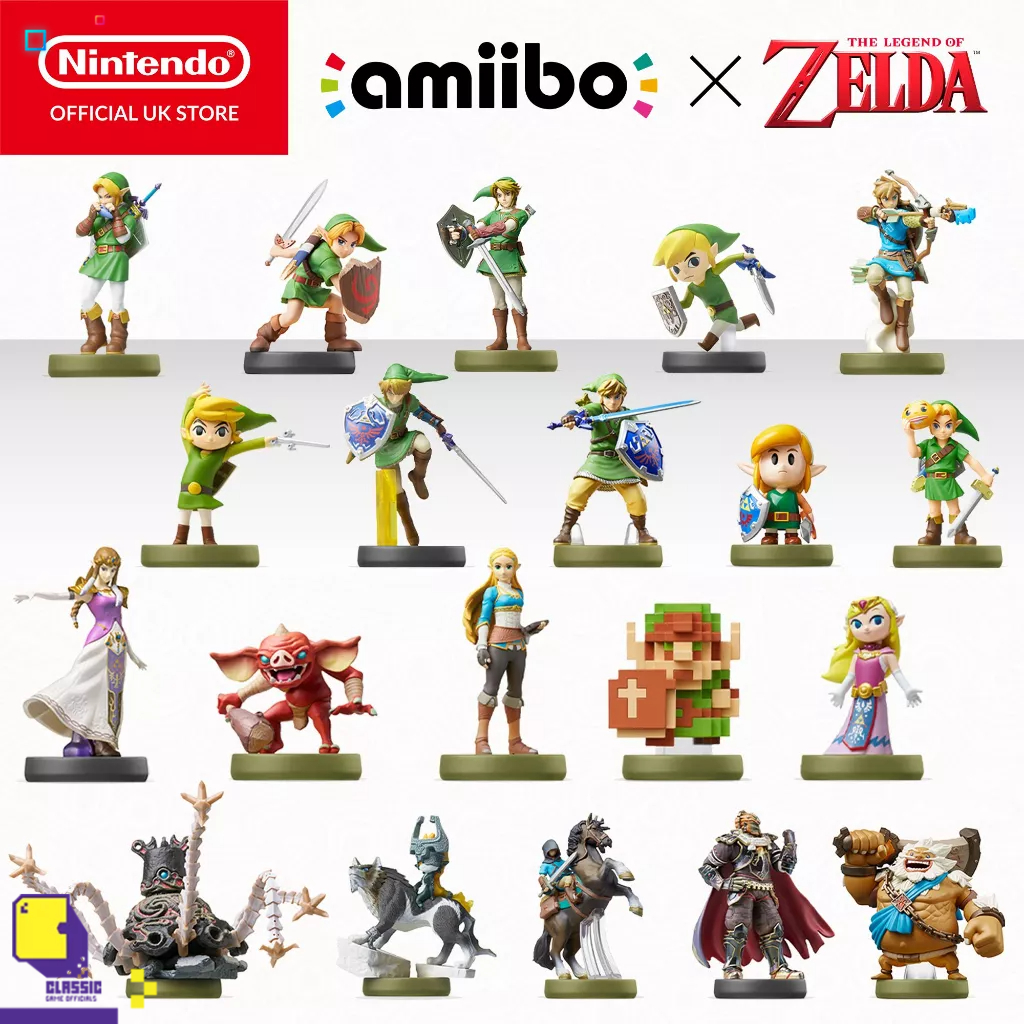 พร้อมส่ง | Amiibo The Legend Of Zelda Series (By ClaSsIC GaME) ราคา ถูกที่สุด ดีลบีเคเค