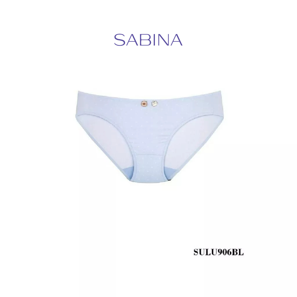 Sabina ซาบีน่า กางเกงชั้นใน รุ่น Pretty Perfect Collection My sticker รหัส SULU906BL สีฟ้า