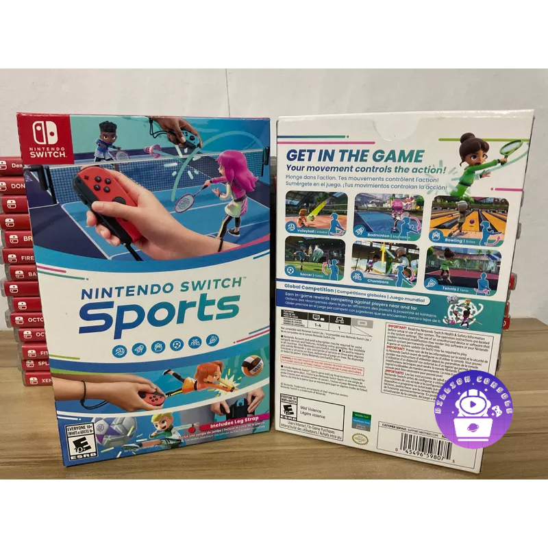 [มือ2] Nintendo Switch Sports มีกล่องนอก อุปกรณ์ครบกล่อง