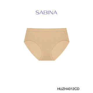 Sabina กางเกงชั้นใน Habpy Panty  เบสิค ทรงครึ่งตัว รหัส HUZH4012CD สีเนื้อเข้ม