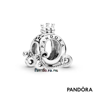 [พร้อมส่ง สินค้าแท้ 💯] Pandora Polished Crown O Carriage Charm