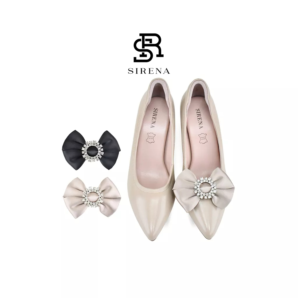 SIRENA คลิปโบว์ติดรองเท้า รุ่น Diamond Bow Clip (ไม่รวมรองเท้า)