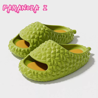 PARANOIA  I   รองเท้าแตะผู้หญิง Durian ในร่ม EVA พื้นหนารองเท้าแตะรู้สึกอึ