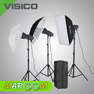 VISICO VL 300PLUS Valued Studio Light Kit ชุดไฟ ชุดไฟสตูดิโอ ไฟสตูดิโอ