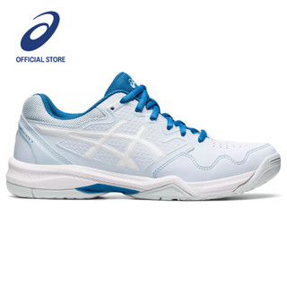 ASICS :  GEL-DEDICATE 7 WOMEN CPS รองเท้า ผู้หญิง รองเท้าผ้าใบ รองเท้าเทนนิส ของแท้  SKY/WHITE