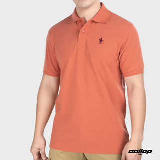 GALLOP :  WAFFLE POLO SHIRTS เสื้อโปโลผ้า Waffle รุ่น GP9050 สีวินเทจ มีให้เลือก 3 สี / ราคาปรกติ 1290.-