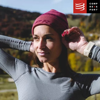 Compressport หมวกบีนนี่ Casual Beanie เล่นกีฬา ออกกำลังกาย ป้องกันอากาศหนาว ลม ของแท้100%