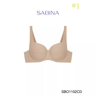 Sabina เสื้อชั้นใน มีโครง รุ่น Function Bra รหัส SBO1102CD สีเนื้อเข้ม