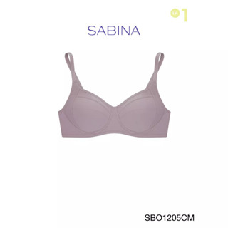 Sabina เสื้อชั้นใน Invisible Wire (ไม่มีโครง) รุ่น Function Bra รหัส SBO1205CM สีช็อคโกแลต