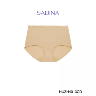 Sabina กางเกงชั้นใน Habpy Panty เบสิค ทรงครึ่งตัว รหัส HUZH4013CD สีเนื้อเข้ม