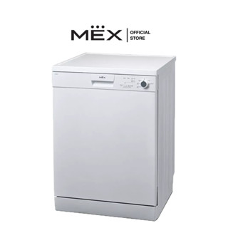 MEX DK612W เครื่องล้างจานตั้งพื้นขนาด 60 ซม. สีขาว