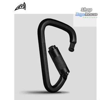 คาราบิเนอร์เหล็ก รูปวงรี ปลอกบิดล็อคอัตโนมัติ 2 ล๊อค - รุ่น XL STEEL TWIST LOCK - ยี่ห้อ Mad Rock