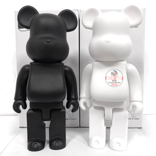 Bearbrick 400% &amp; 1,000% ขาว ดำ สำหรับนำไปตกแต่งทำสีด้วยตัวเอง