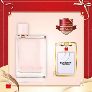 💯เคาน์เตอร์ของแท้ 🔥Burberry Her Eau De Parfum EDP/EDT 100ML น้ำหอมผู้หญิง 🎁มอบถุงเป็นของขวัญ