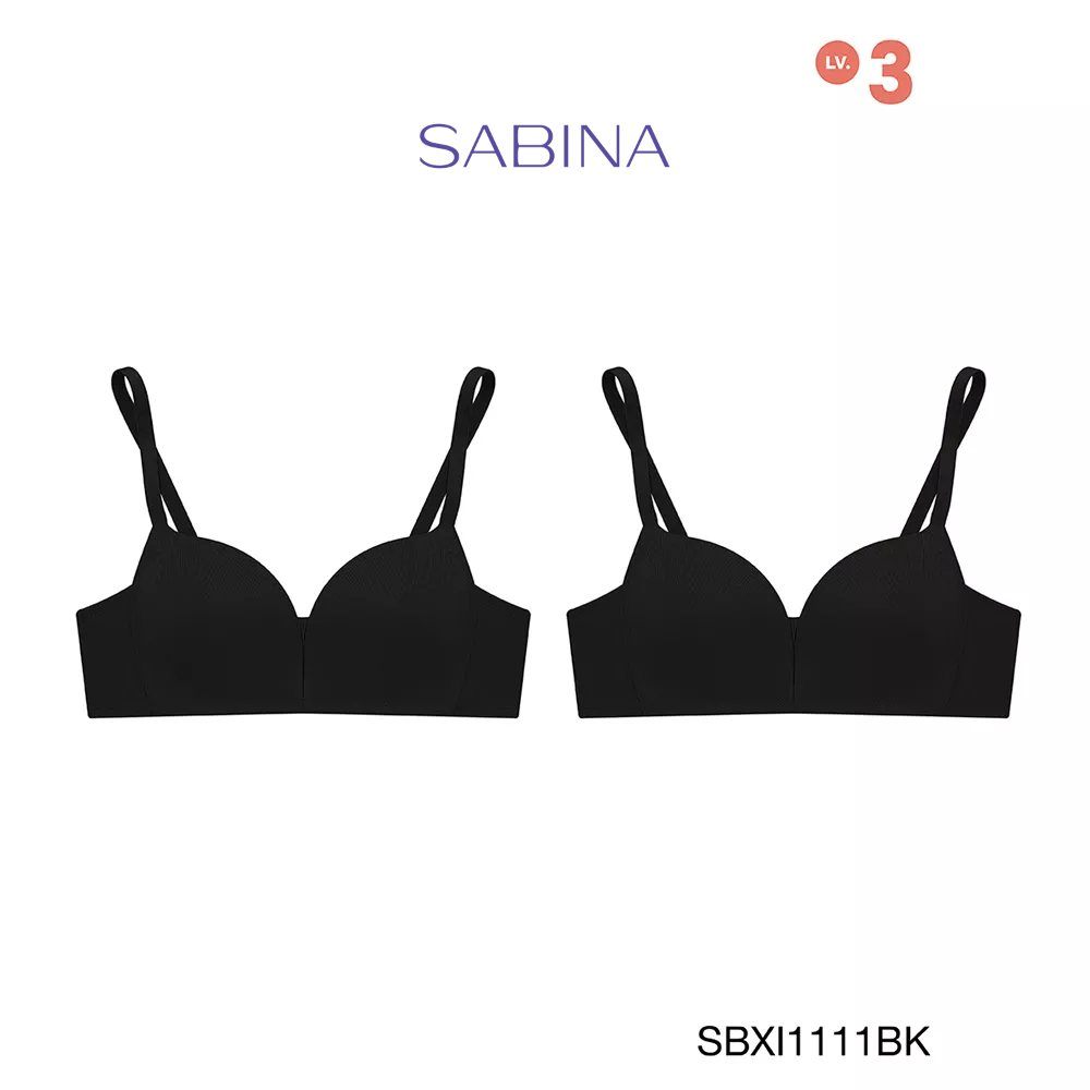 Sabina ซาบีน่า เสื้อชั้นใน (Set 2 ชิ้น) Invisible Wire (ไร้โครง) รุ่น ...