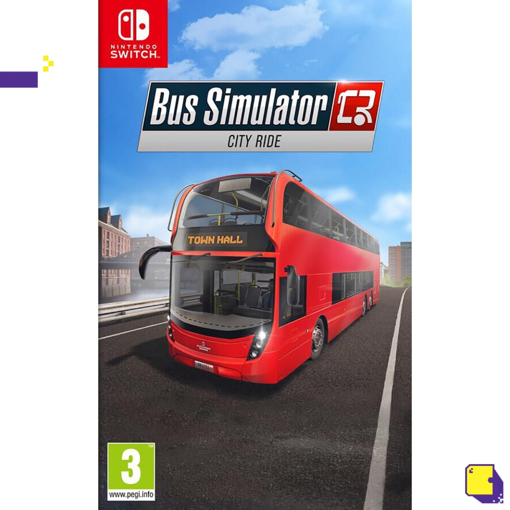 #CLASSIC_GAMEOFFICIALS #NSW_SOFTWARE #Nintendo #BUS_SIMULATOR_CITY_RIDE #โลจิสติกส์