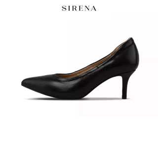 ราคาSIRENA รองเท้าหนังแท้ ส้น 2.5 นิ้ว รุ่น ISABELLA สีดำ | รองเท้าคัทชูผู้หญิง