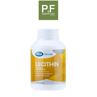 MEGA LECITHIN 1200 MG 30S | เลซิติน บำรุงสมอง บำรุงตับ 30 แคปซูล