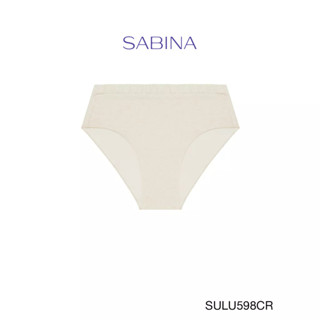 SABINA  Barbie กางเกงในทรงเอวสูง รหัส SULU598CR สีครีม