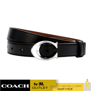 เข็ดขัด COACH 83960 SIGNATURE BUCKLE BELT, 25MM (SVFD7XL)[83960SVFD7XL]