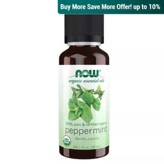 Now Foods Organic Peppermint Essential Oil 30ml