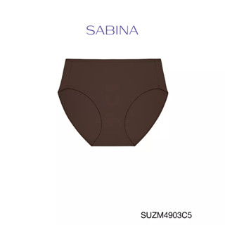 Sabina กางเกงชั้นใน Jumbo เบสิค ทรงครึ่งตัว รหัส SUZM4903C5 สีน้ำตาลโกโก้