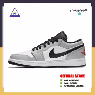 Jordan Air Jordan 1 low  light smoke grey รองเท้ากีฬา