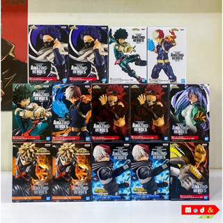 งานแท้ ✔️ MY HERO ACADEMIA : THE AMAZING HERO BAKUGO AMAGIKI FIGURE โมเดลฟิกเกอร์มายฮีโร่ มิโดริยะ บาคุโก ทามากิ มิริโอะ