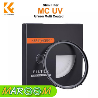 K&amp;F FILTER SLIM MCUV GREEN COATING GERMAN OPTIC ฟิลเตอร์ ฟิลเตอร์เลนส์