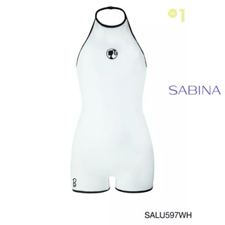 SABINA  Barbie บอดี้สูท รหัส SALU597WH สีขาว