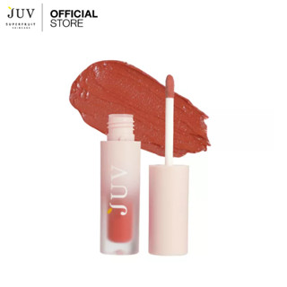 JUV Berry Glowy Matte Tint 03 Garnet 3 g. | ลิปลิควิดลิปทินท์เนื้อแมทท์ 03 การ์เนต 3 g. | ลิปทินท์สีแดงอมน้ำต