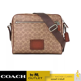 กระเป๋าสะพาย COACH 31543 METROPOLITAN CAMERA BAG IN SIGNATURE CANVAS (LHKHA)