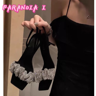 PARANOIA  I  รองเท้าพรีเมี่ยมฮ่องกงรองเท้าส้นสูงของผู้หญิง