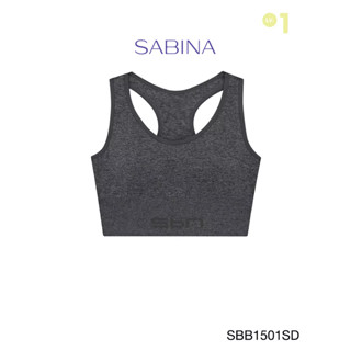 Sabina เสื้อชั้นใน รุ่น Sbn Sport รหัส SBB1501SD สีเทาเข้ม