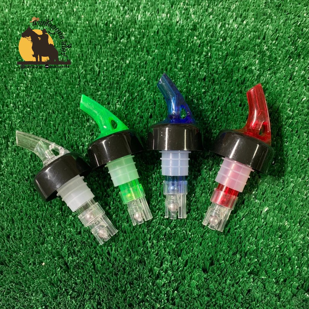 จุกรินเหล้า แบบอัตโนมัติ 30 ML หรือ 1 ฝา รินแล้วไหลหยุดเอง จะได้ปริมาณพอดีไม่เข้มมากเกินไป - ส่งจากไทย 2 วันได้
