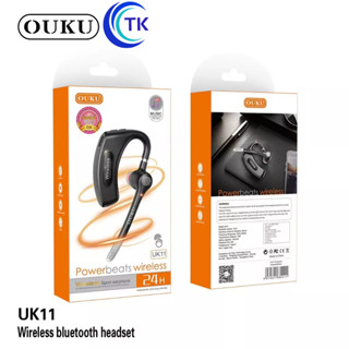 หูฟังบลูทูธไร้สาย OUKU รุ่น UK11  True Wireless bluetooth 5.3 headset   หูฟังออกกําลังกาย คุณภาพเสียง ใช้กับ IOS Android