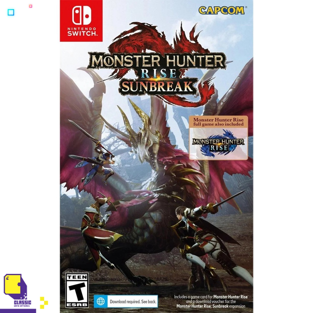 Nintendo Switch™ เกม NSW Buy Monster Hunter Rise Sunbreak Set For Nintendo Switch (By ClaSsIC GaME)